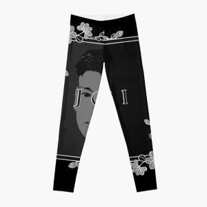 Joji Floral Portrait BW Leggings RB3006 product Offical Joji Merch